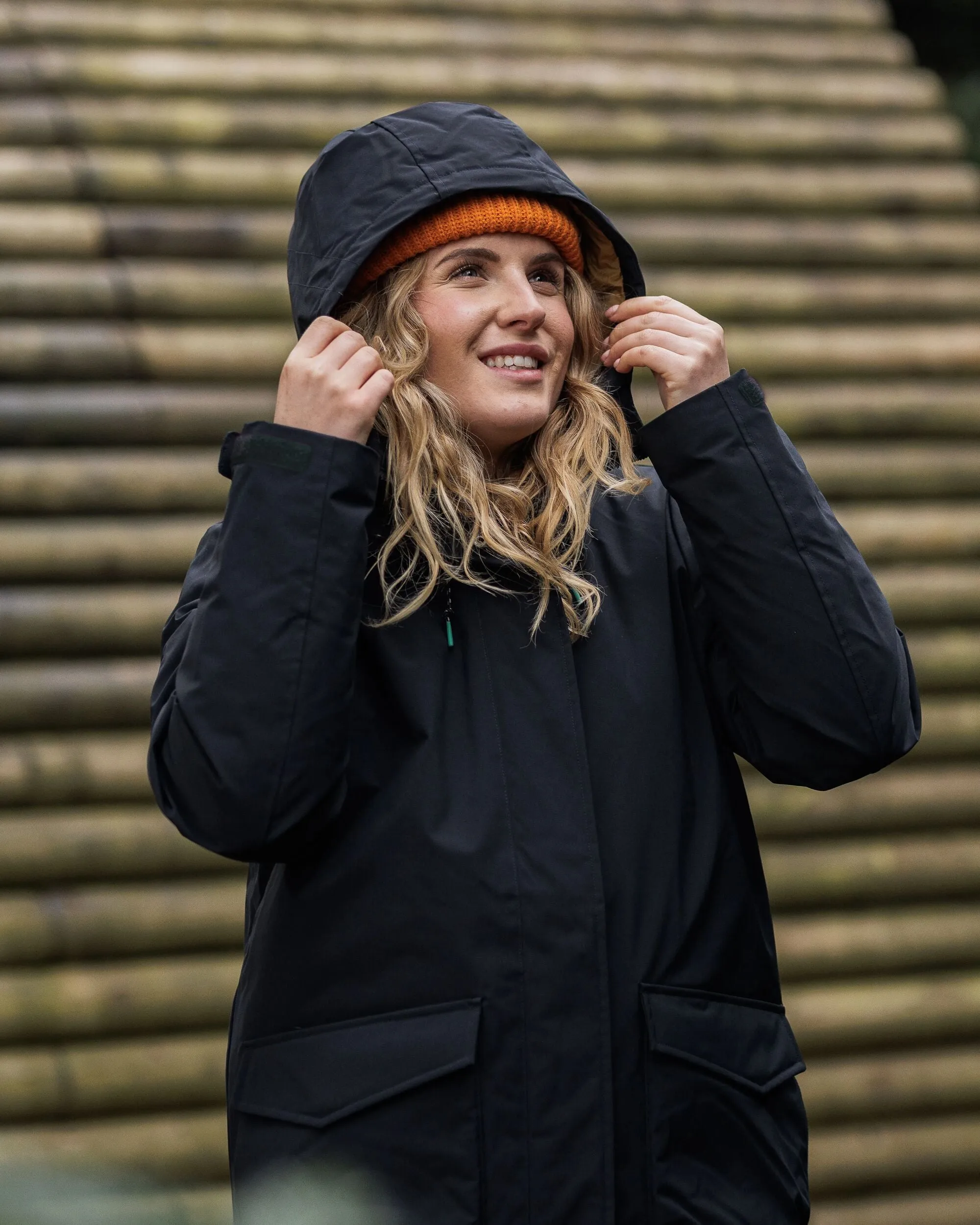 Alaska Recycled Insulated Parka - Black