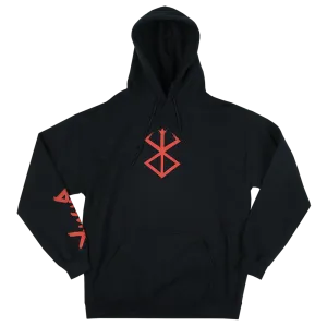 Berserker Armor Brand of Sacrifice Black Hoodie