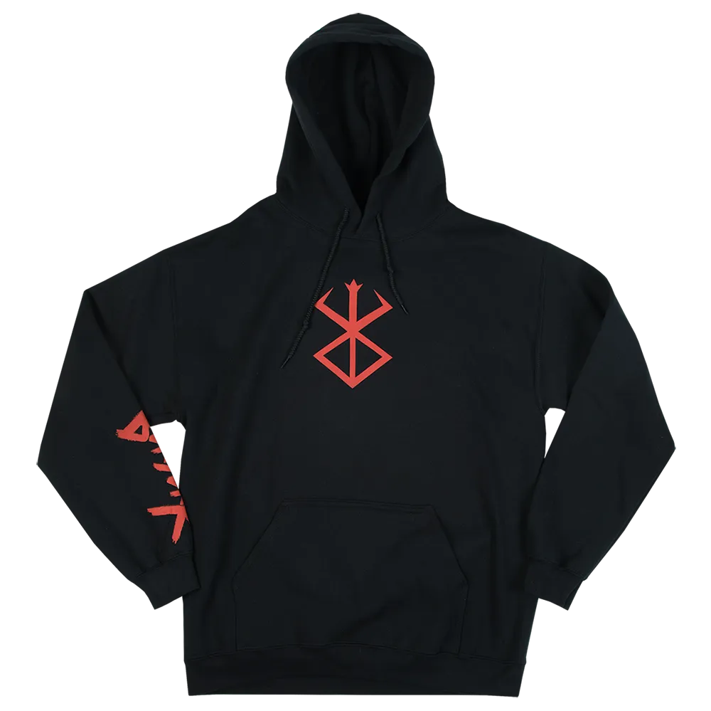 Berserker Armor Brand of Sacrifice Black Hoodie