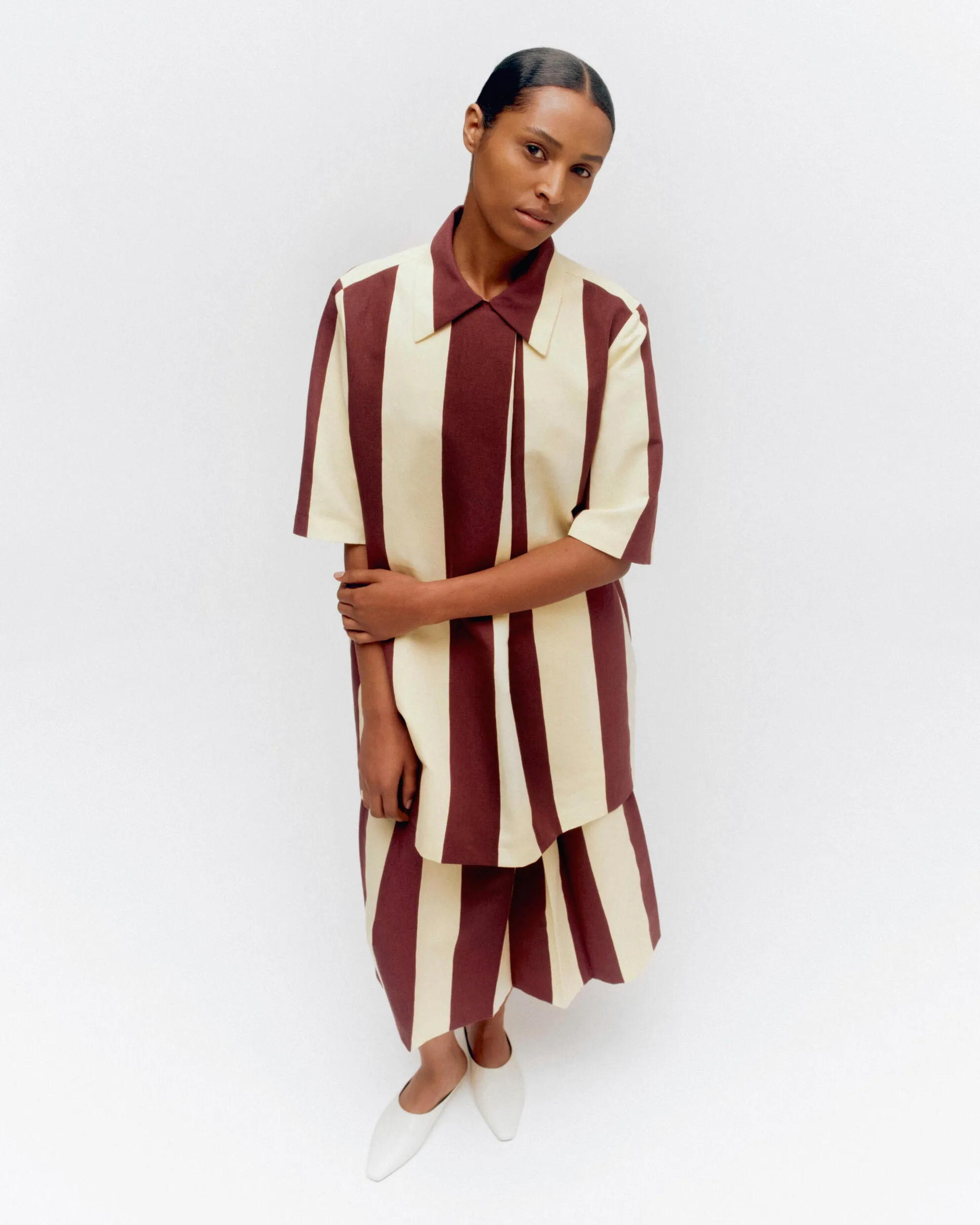 bouldi maalis - cotton-linen tunic