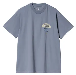 Carhartt WIP Mens S/S Covers T Shirt Bay Blue