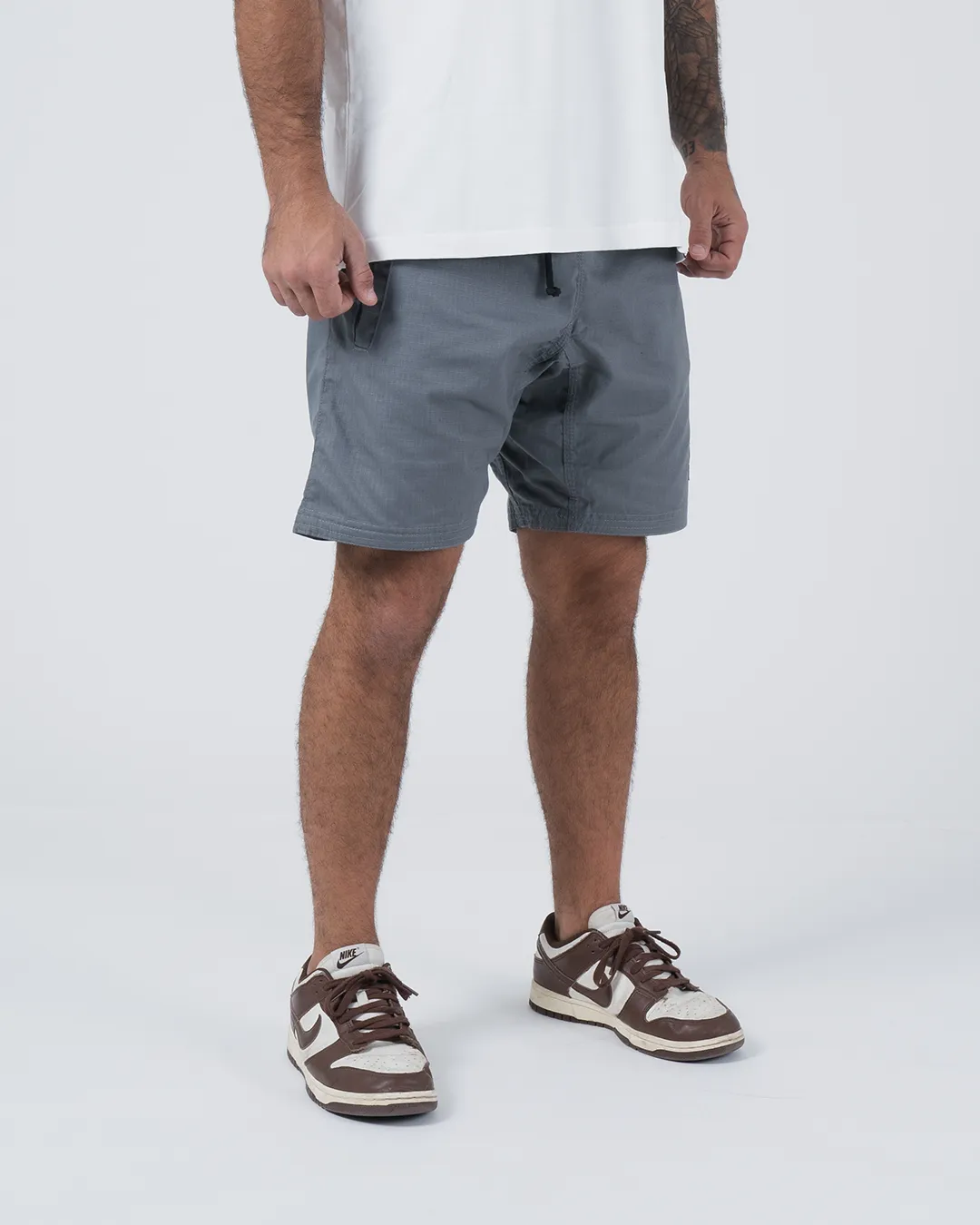 Casual Gi Shorts - Grey