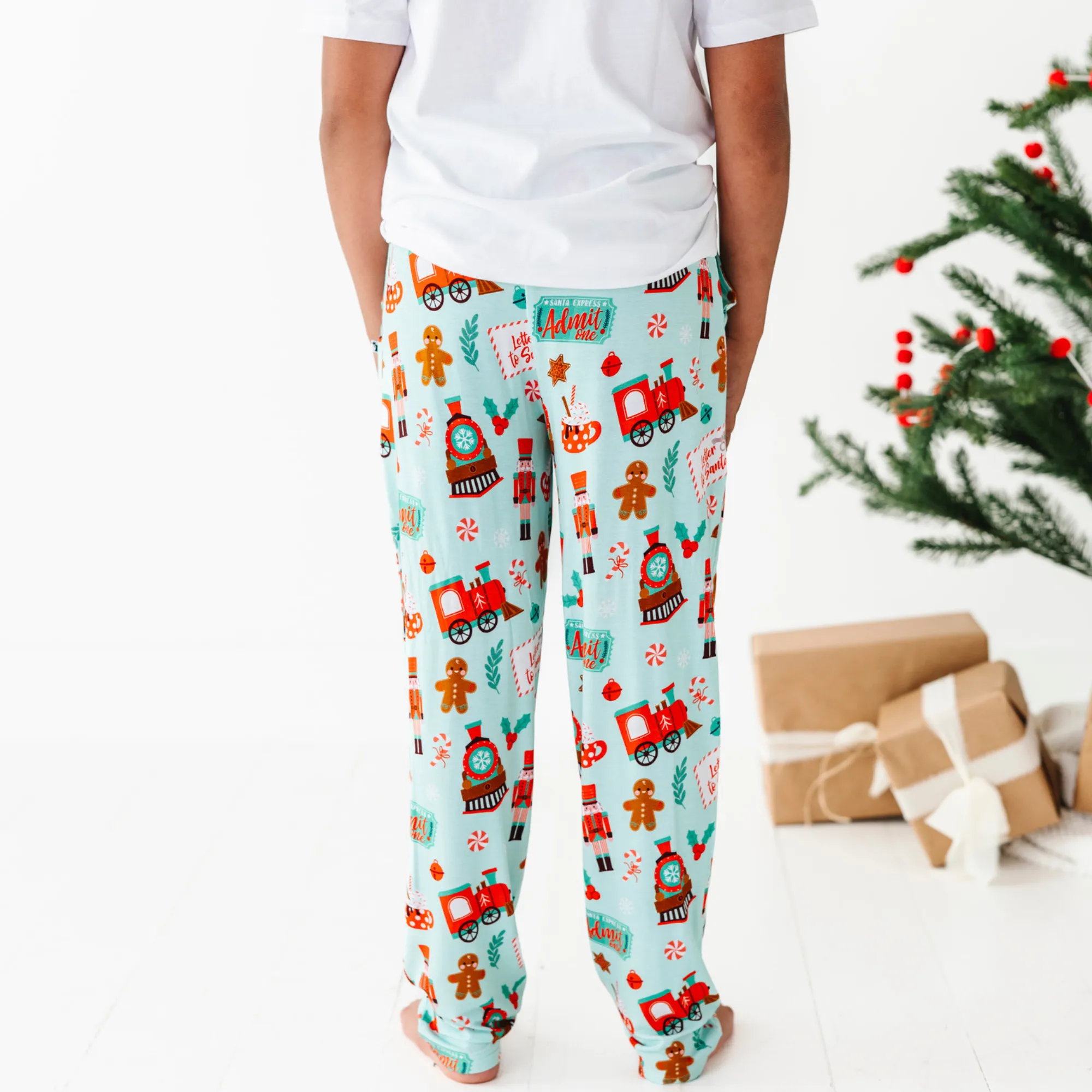 Christmas Express Lounge Pants - Bigger Kids