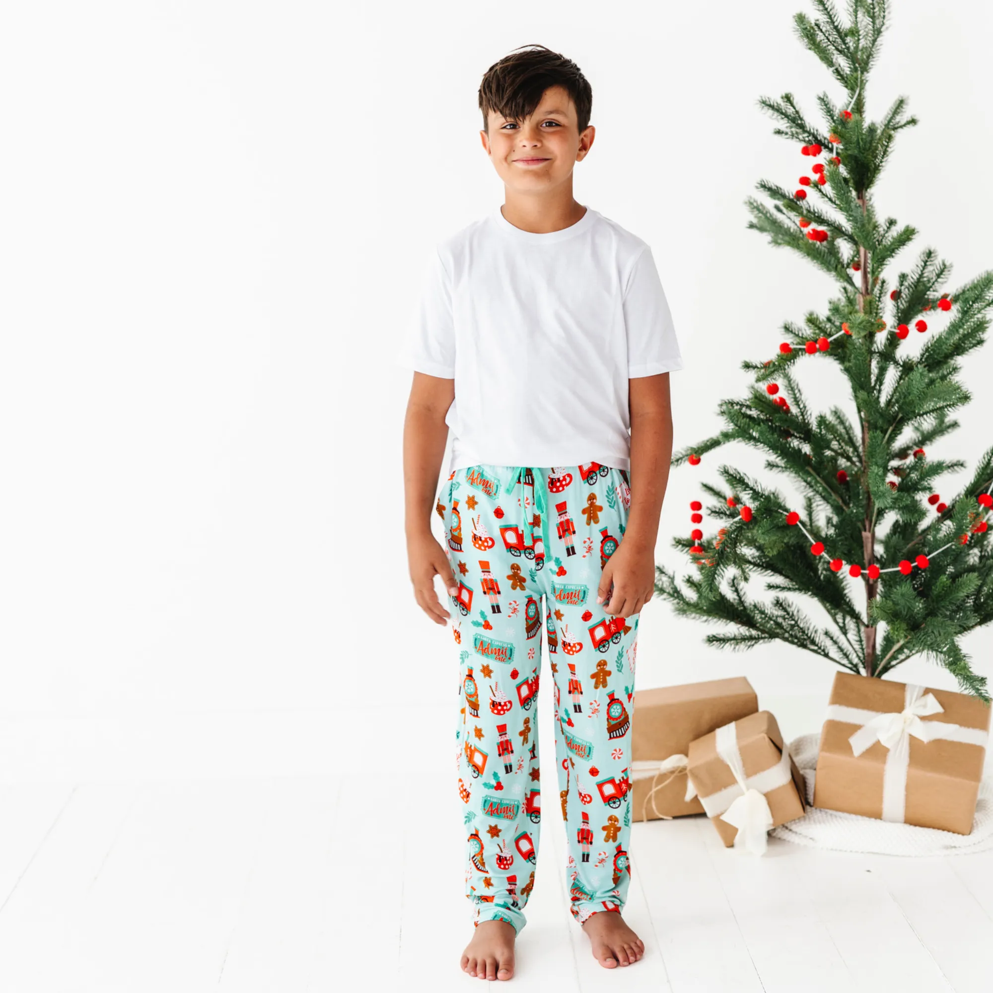 Christmas Express Lounge Pants - Bigger Kids