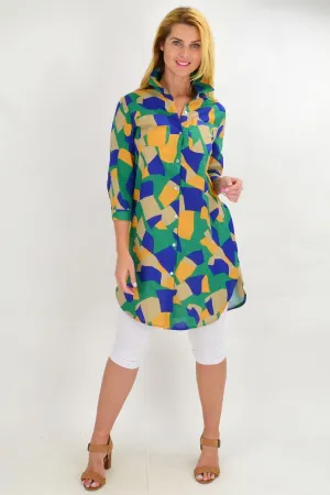 Colourful Summer Tunic Shirt