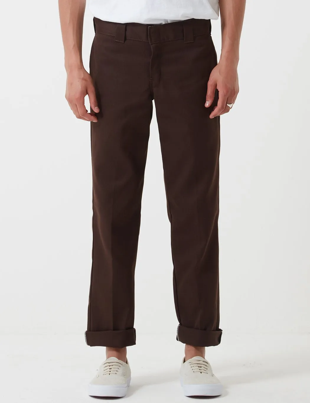 Dickies 873 Work Pant (Slim Straight) - Brown