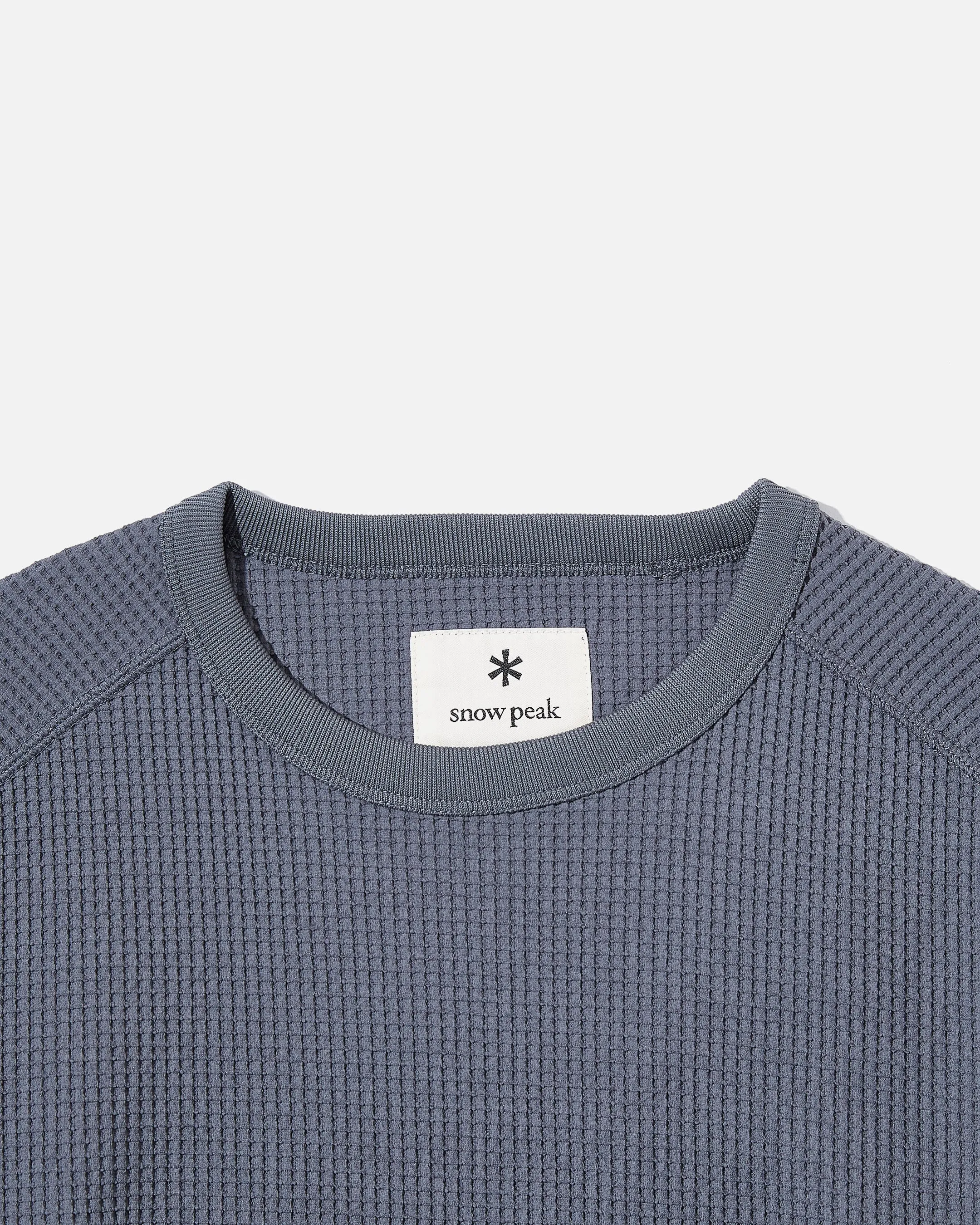 Dry Waffle LS T-shirt - Grey