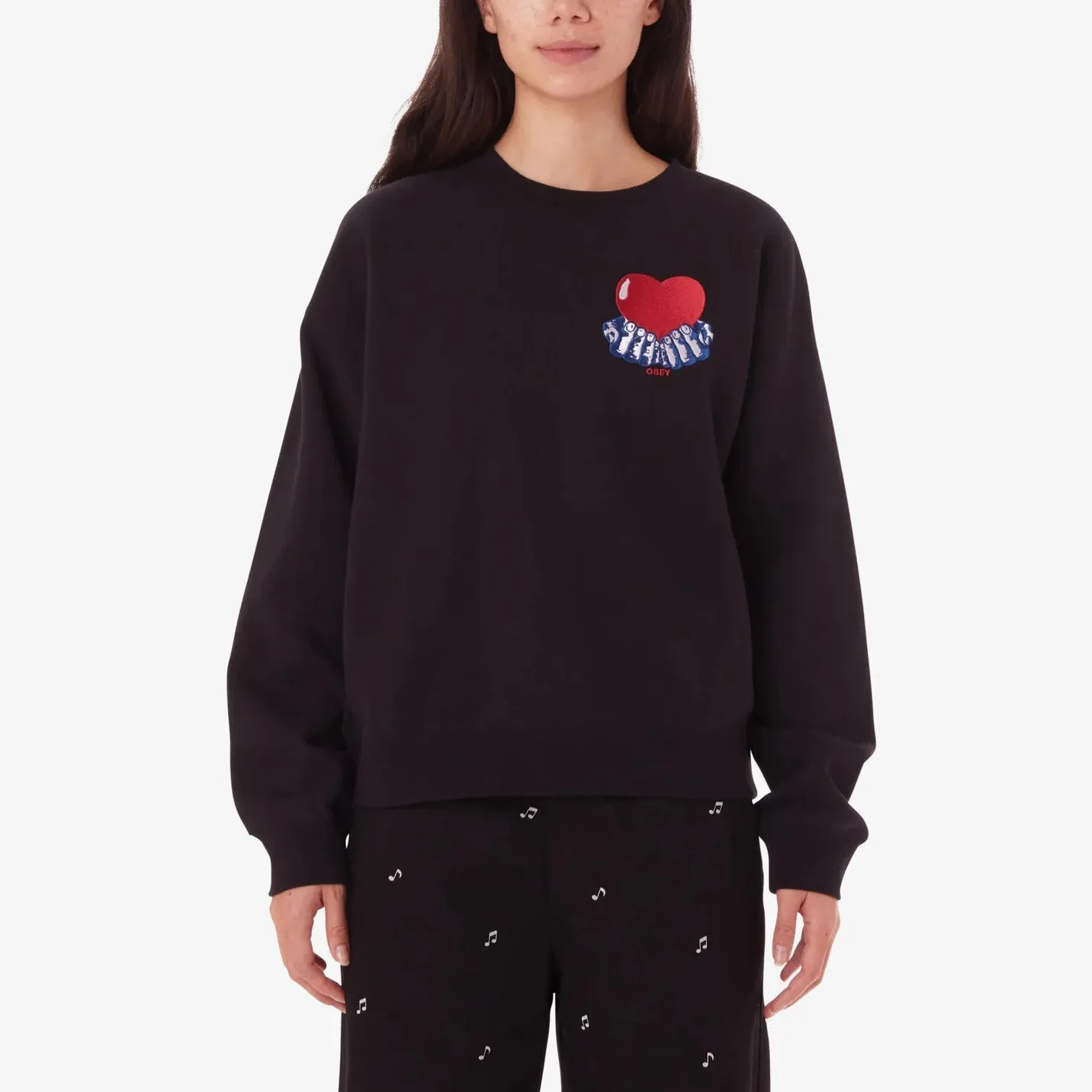 Heart Crew Fleece