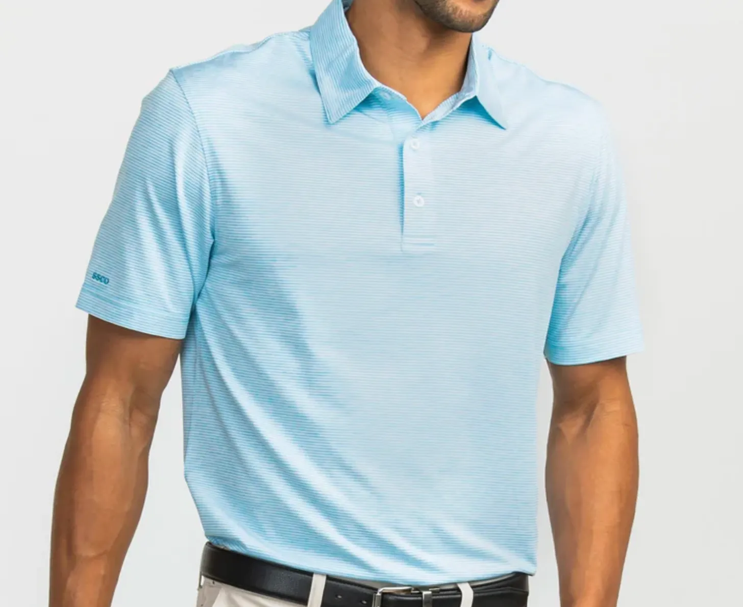 Heather Madison Stripe Polo