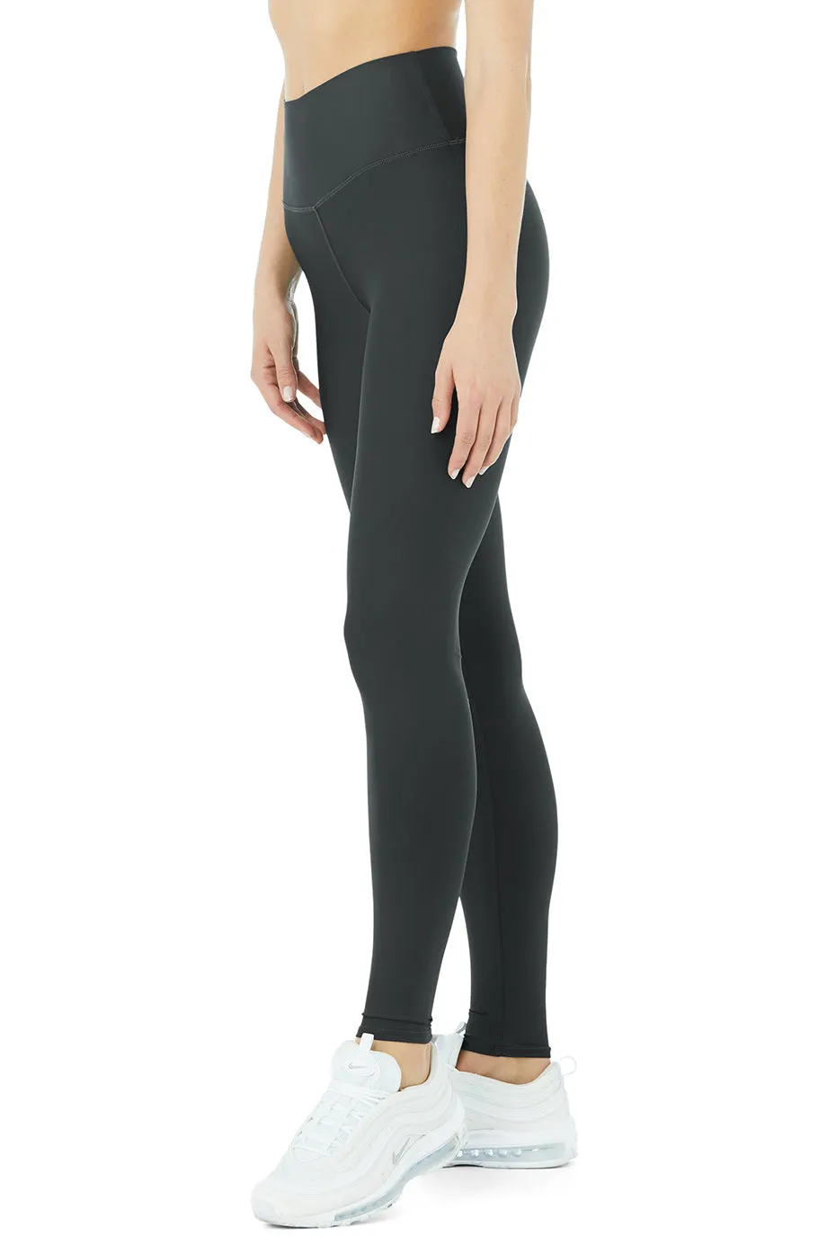 High-Waist Airlift Legging - Anthracite Stone