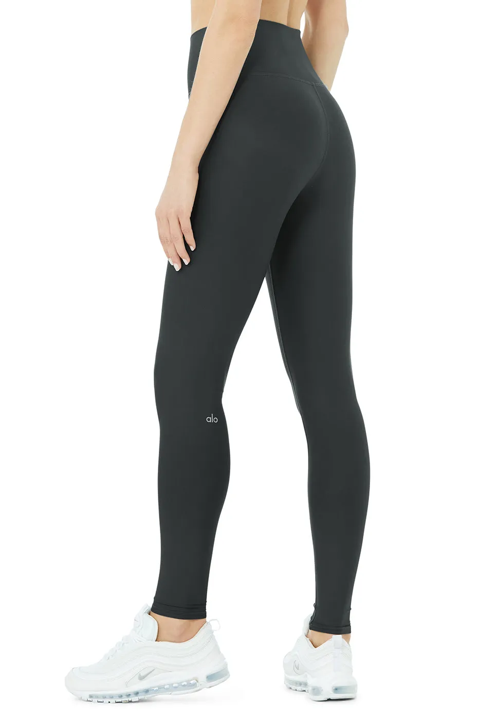 High-Waist Airlift Legging - Anthracite Stone