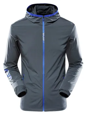 Hiking Sun-Protective Windproof Jacket for Men / Sports Rain Cloth - SF0311