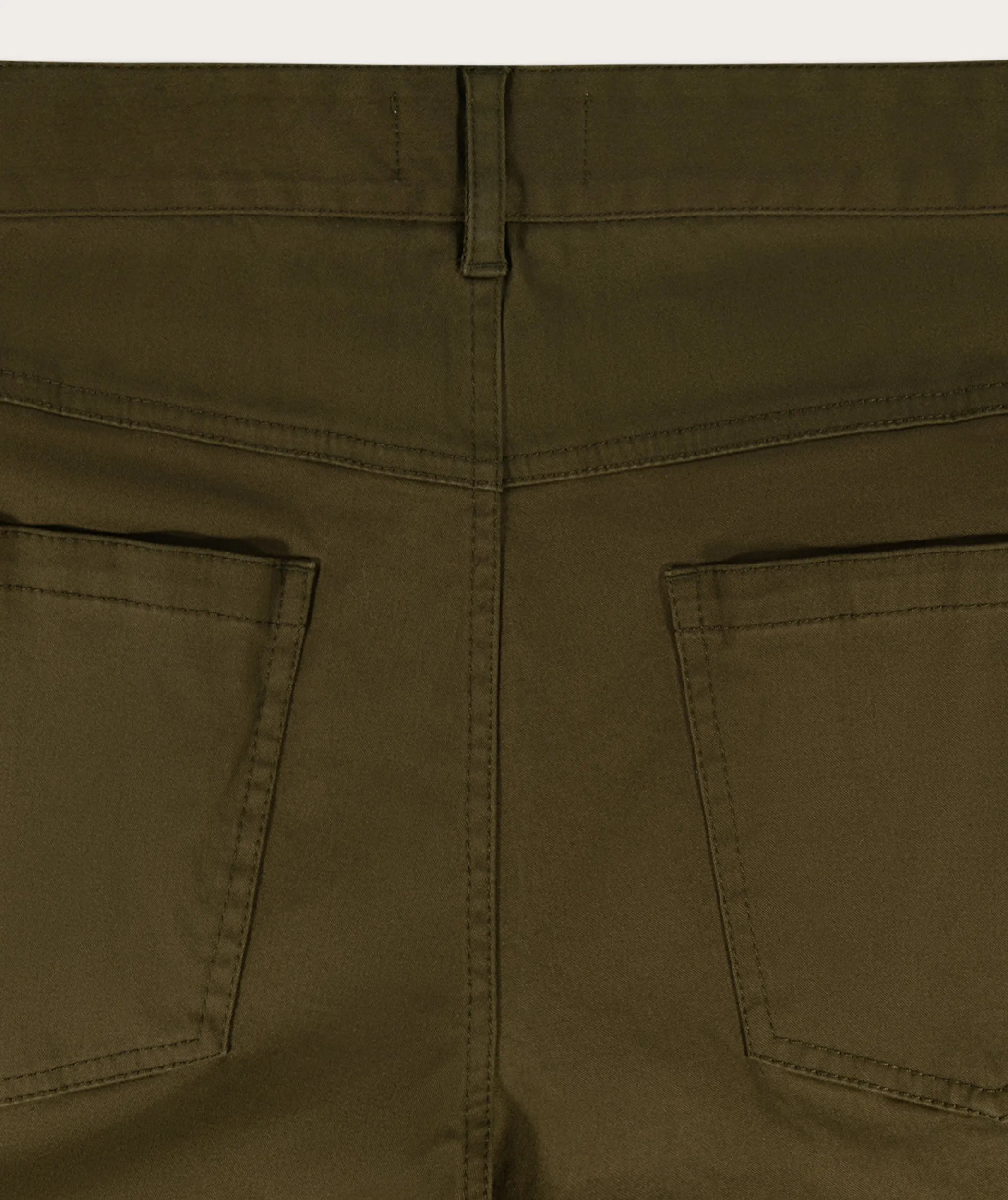 Ladies Regular Fit Pants - Olive Green