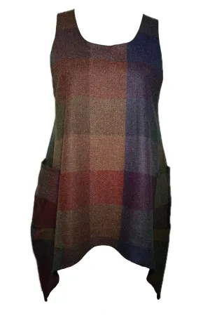 Layercake Scottish Wool Tweed Smock or Tabard