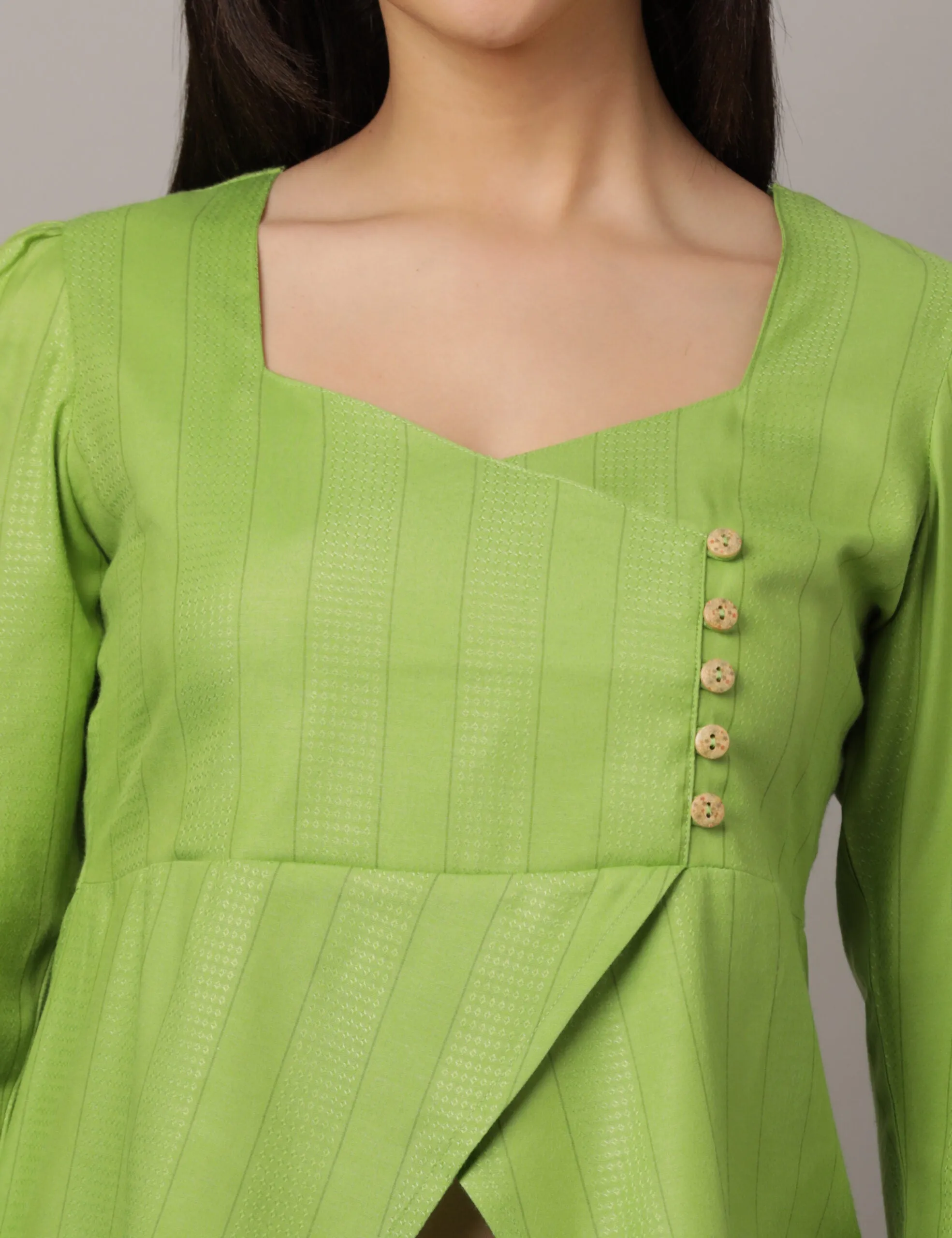 LimeLight Peplum Top