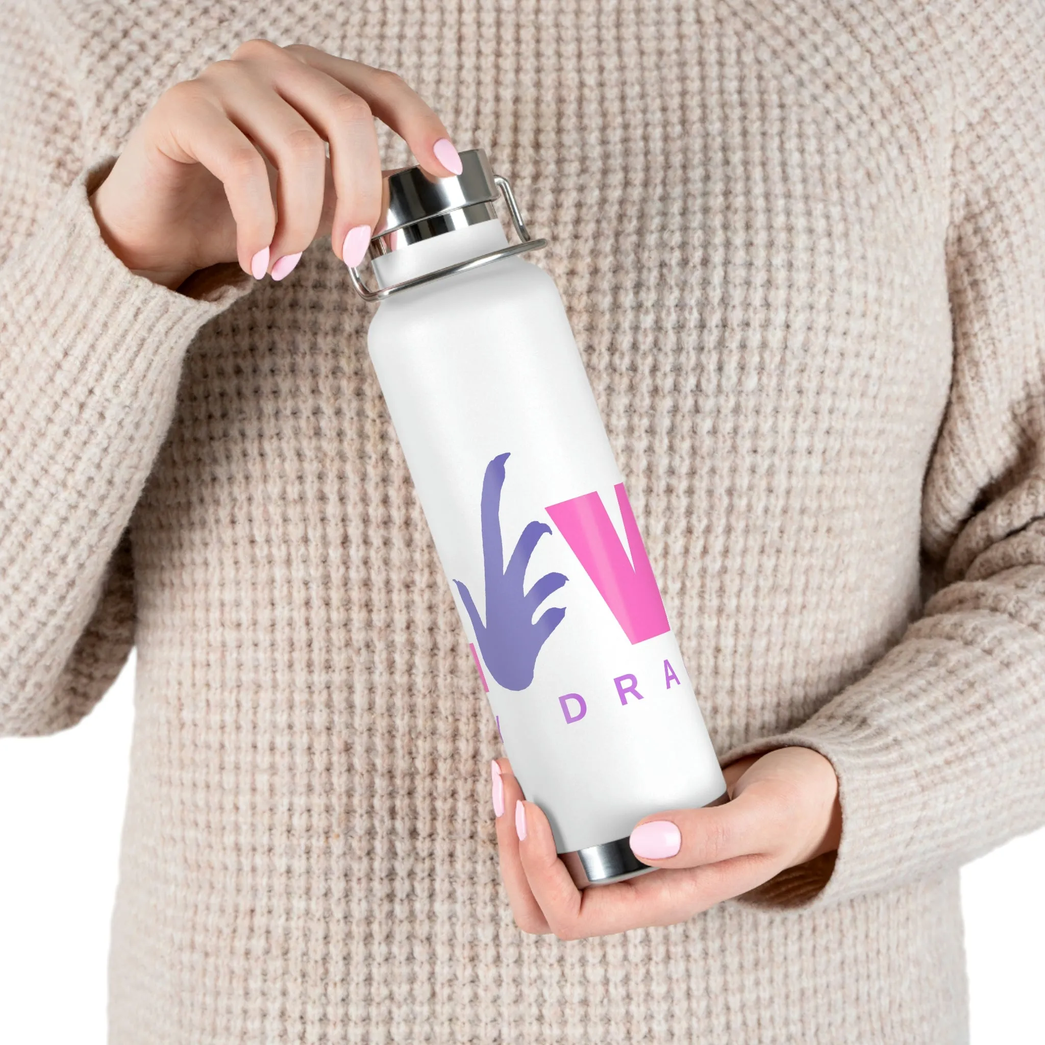 Love My Dragon (Bearded Dragon) | Copper Vacuum Insulated Bottle, 22oz