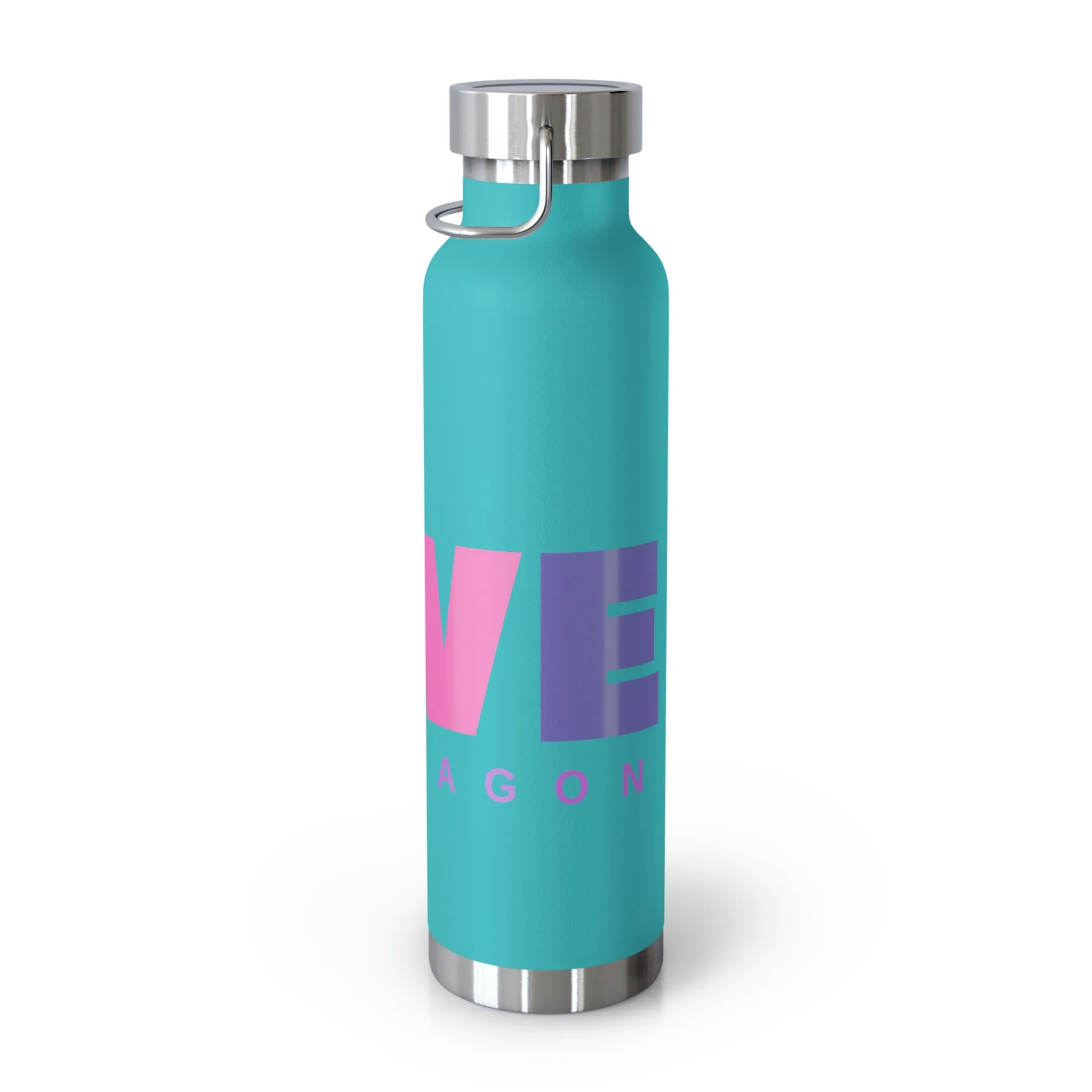 Love My Dragon (Bearded Dragon) | Copper Vacuum Insulated Bottle, 22oz