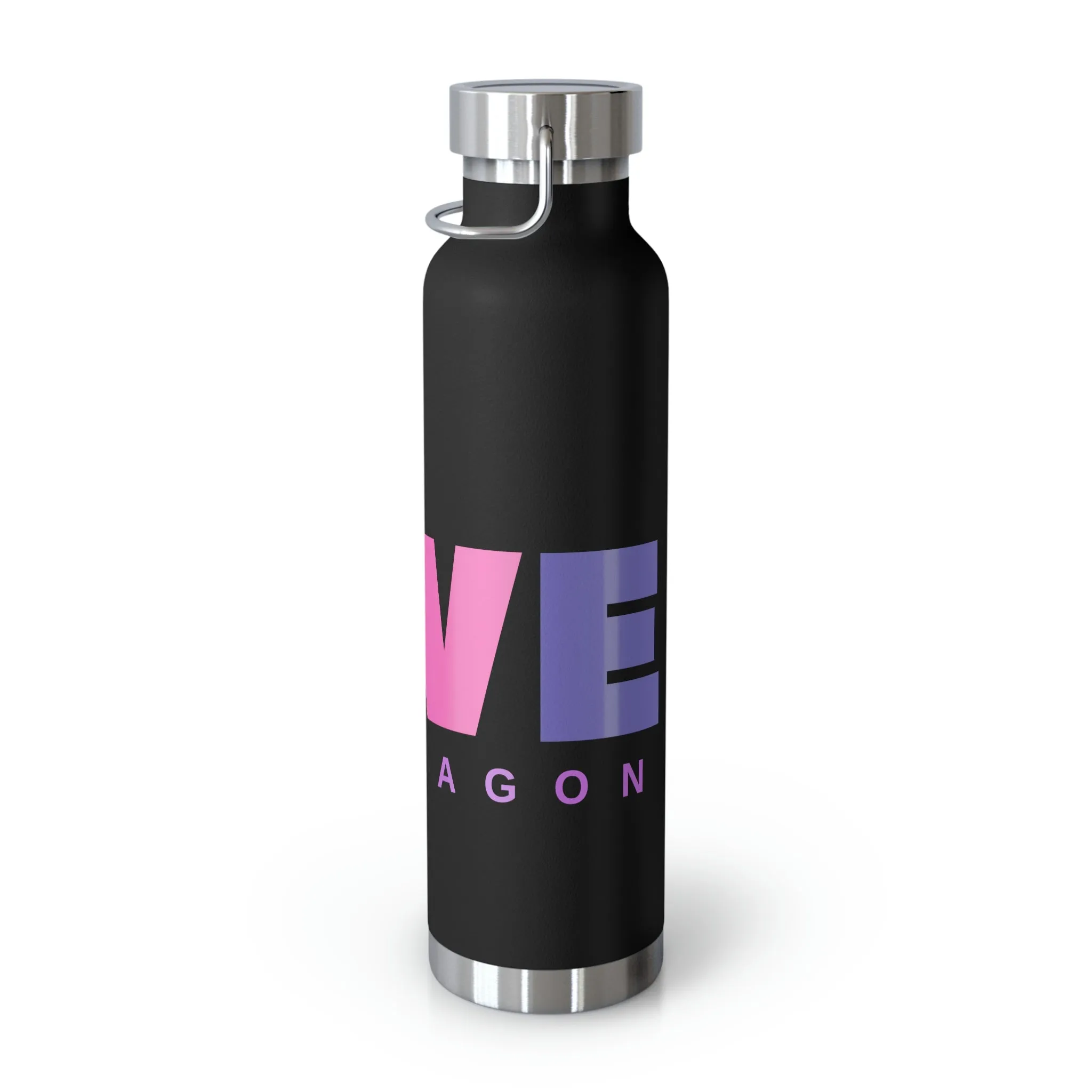 Love My Dragon (Bearded Dragon) | Copper Vacuum Insulated Bottle, 22oz