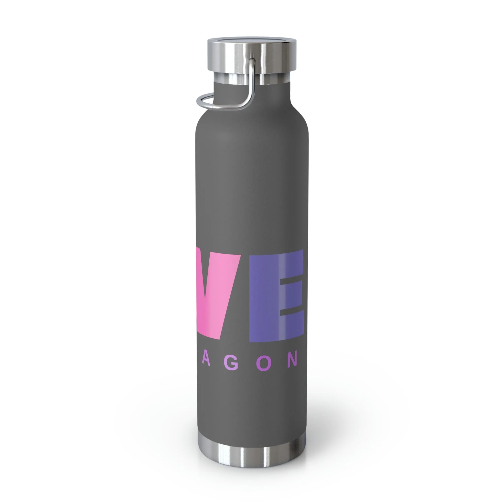 Love My Dragon (Bearded Dragon) | Copper Vacuum Insulated Bottle, 22oz