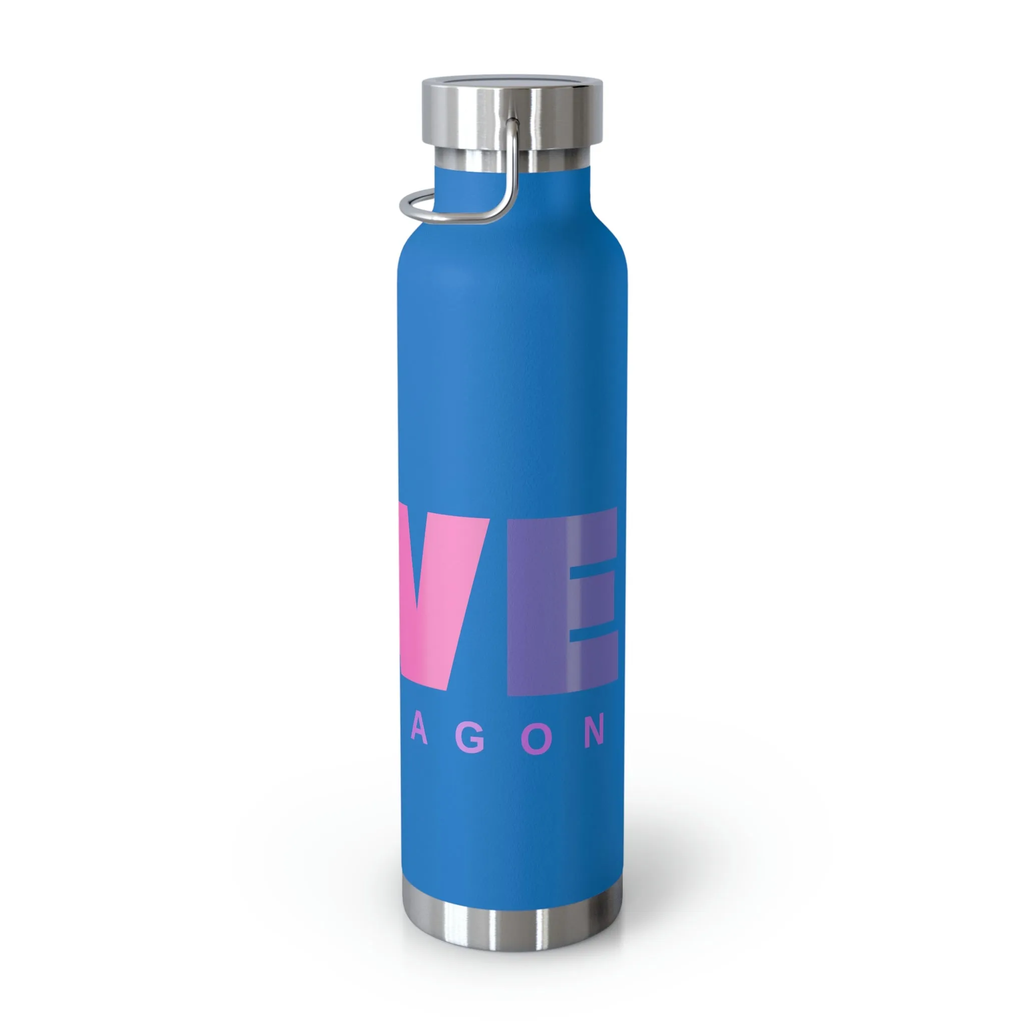 Love My Dragon (Bearded Dragon) | Copper Vacuum Insulated Bottle, 22oz