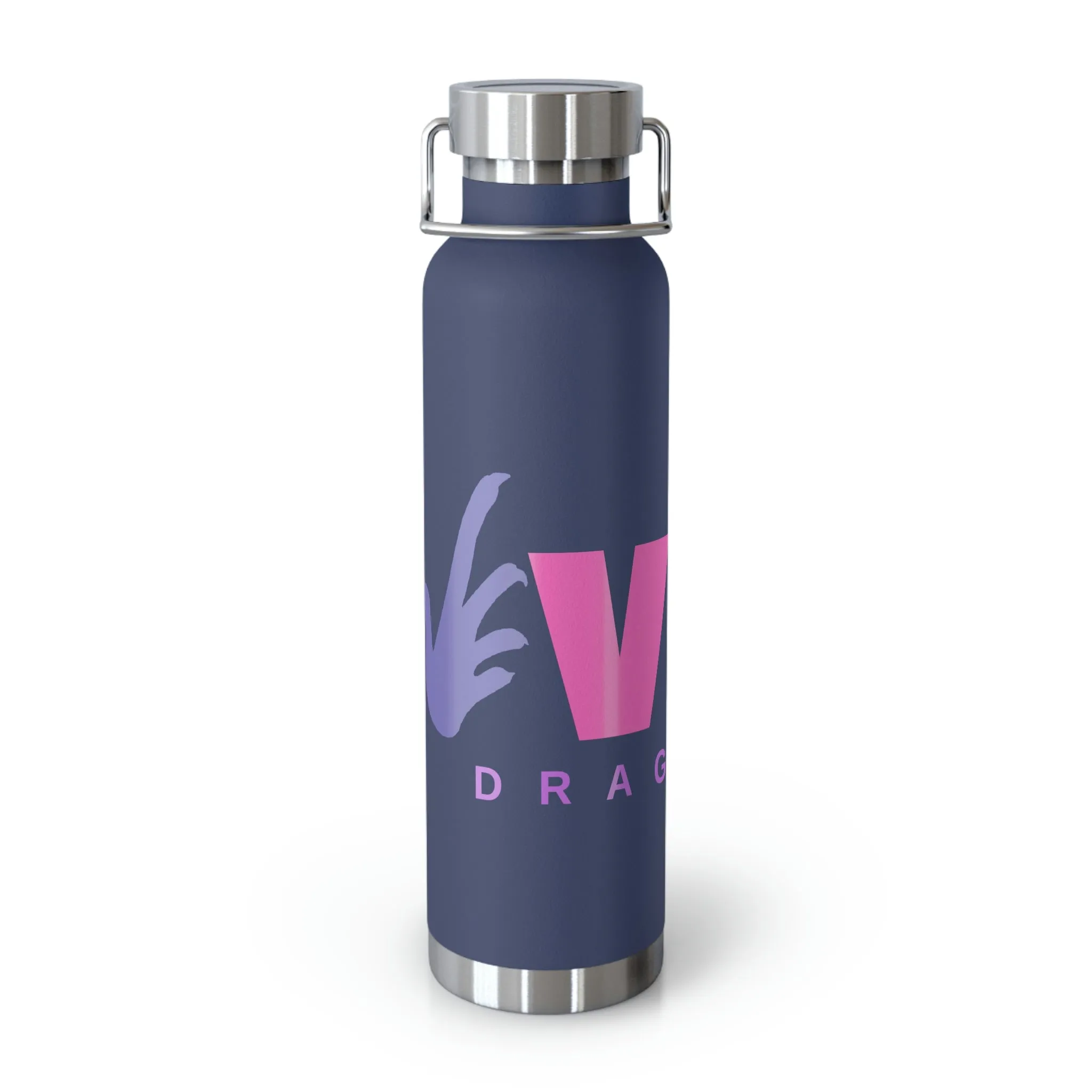 Love My Dragon (Bearded Dragon) | Copper Vacuum Insulated Bottle, 22oz