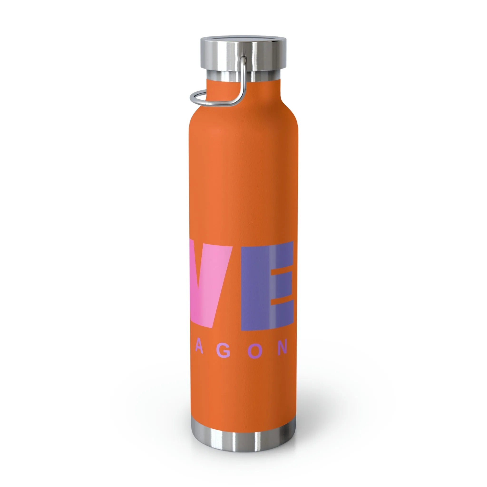 Love My Dragon (Bearded Dragon) | Copper Vacuum Insulated Bottle, 22oz