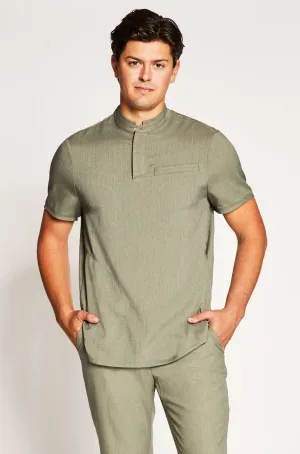 Men's Rio Faux Linen Tunic