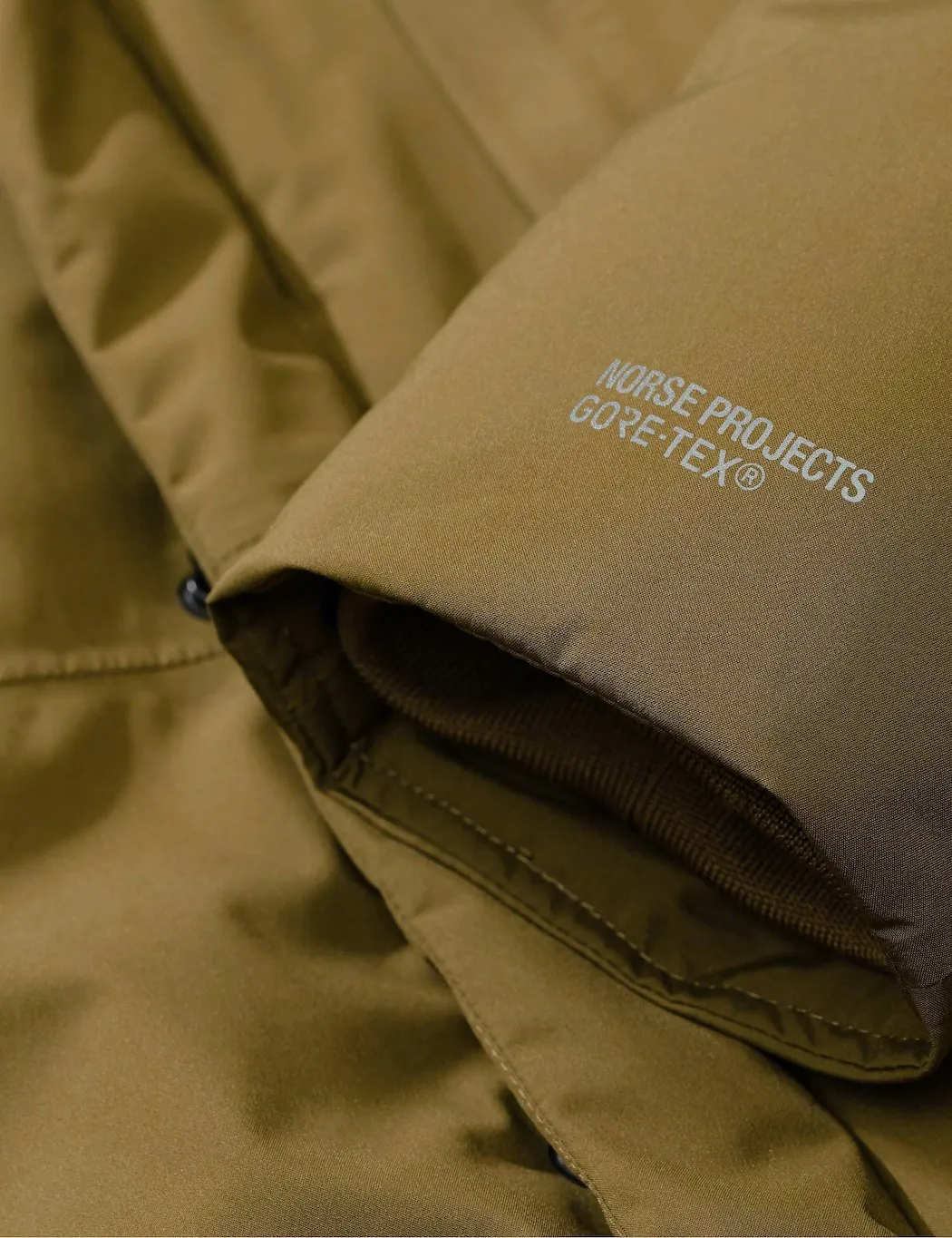 Norse Projects Fyn Down Gore Tex Jacket - Sitka Green