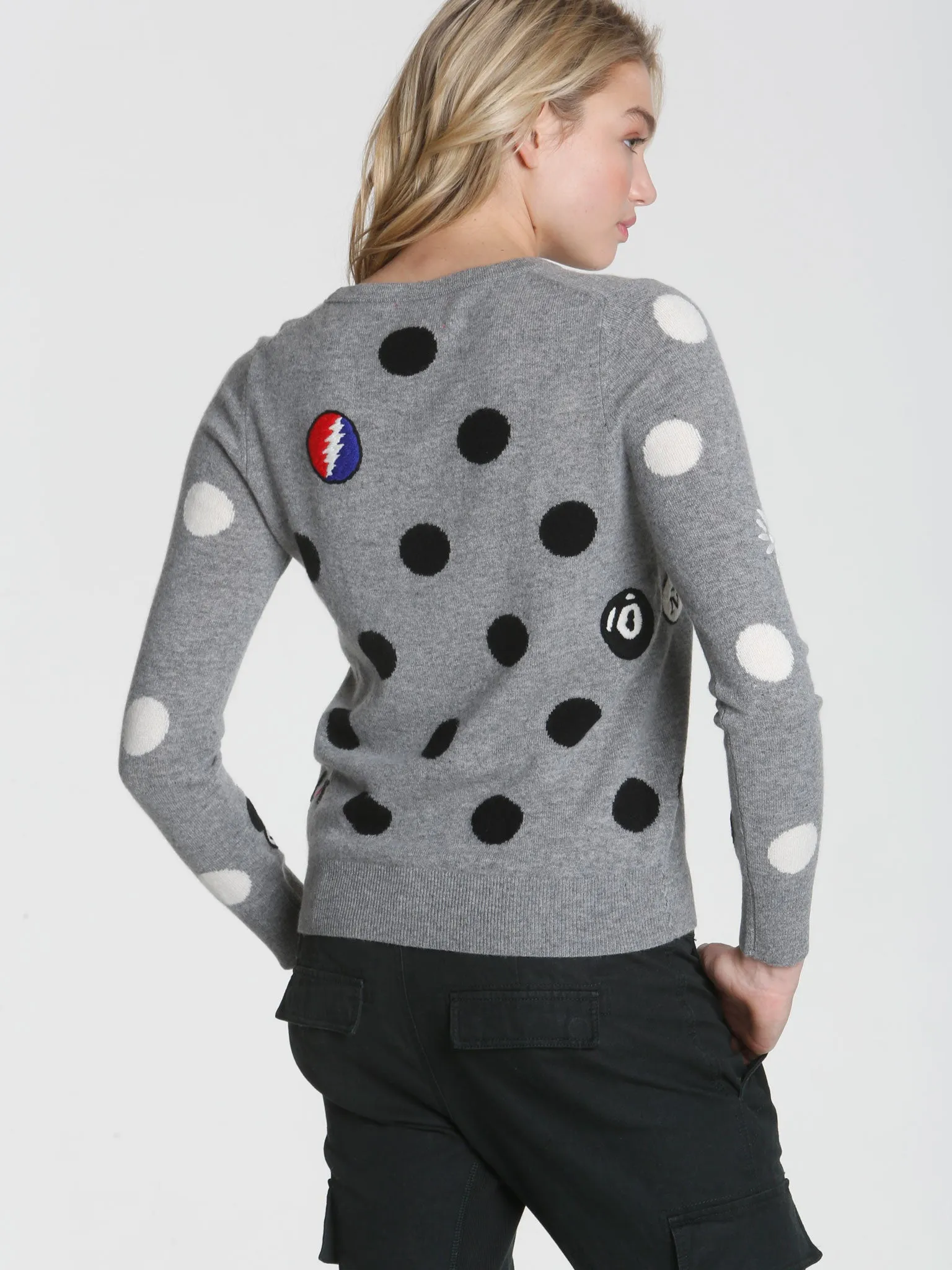 Polka Dot Mix - Grey