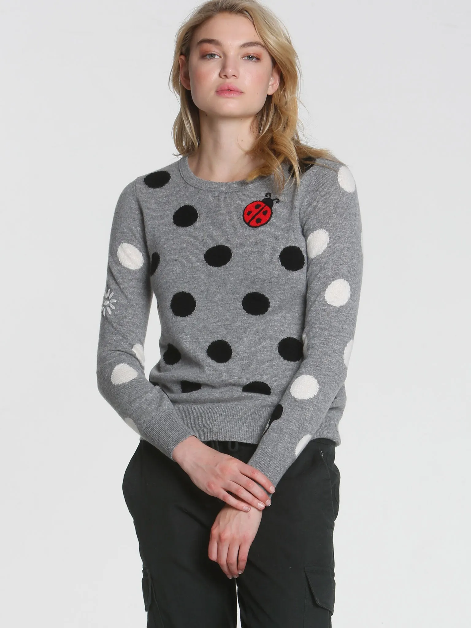 Polka Dot Mix - Grey