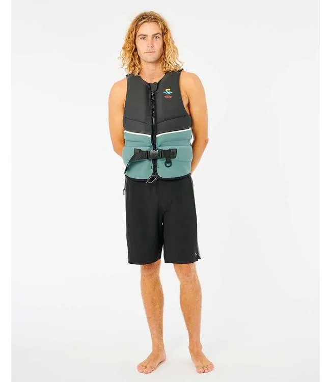 Ripcurl E-Bomb Pro Mens Life Vest (2025) - Green