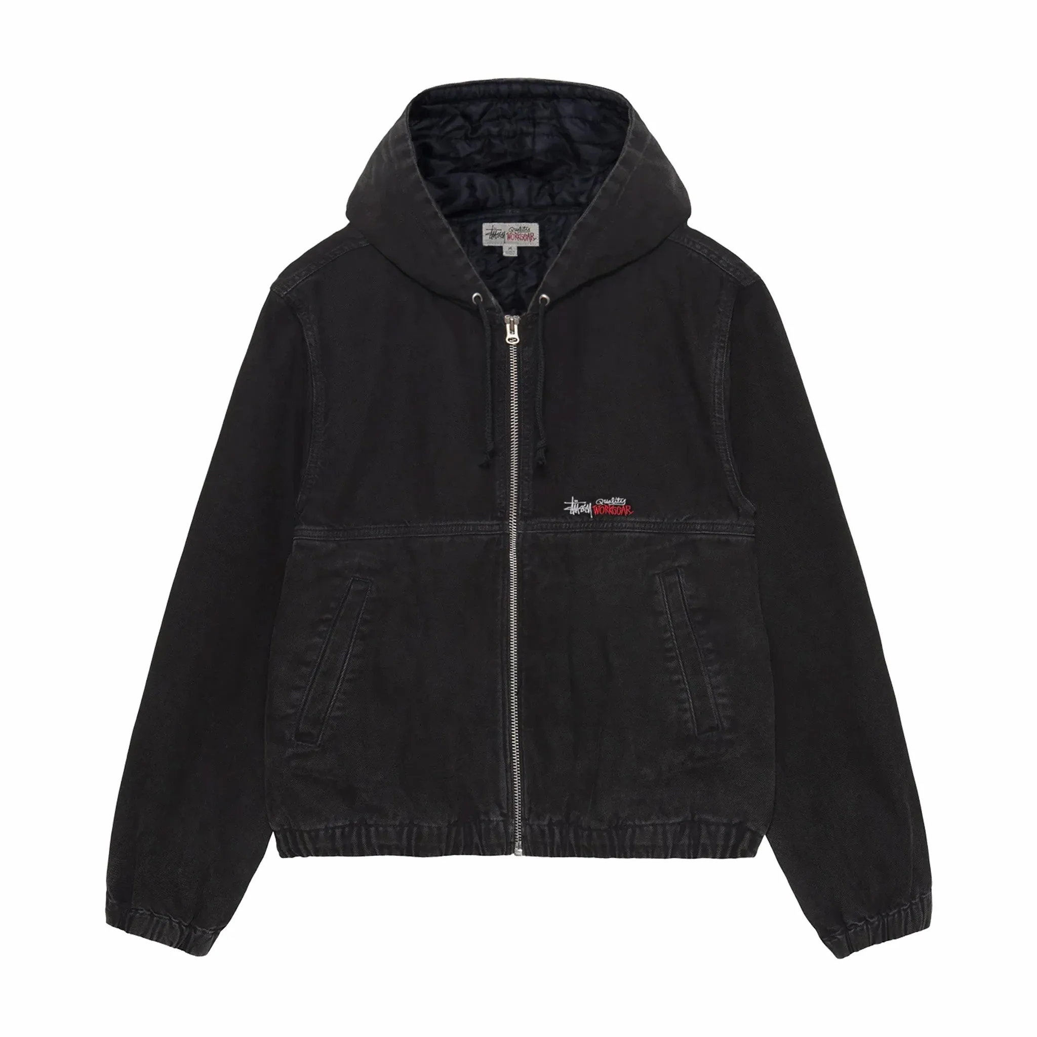 Stussy Work Jacket Insulated Canvas (Black)