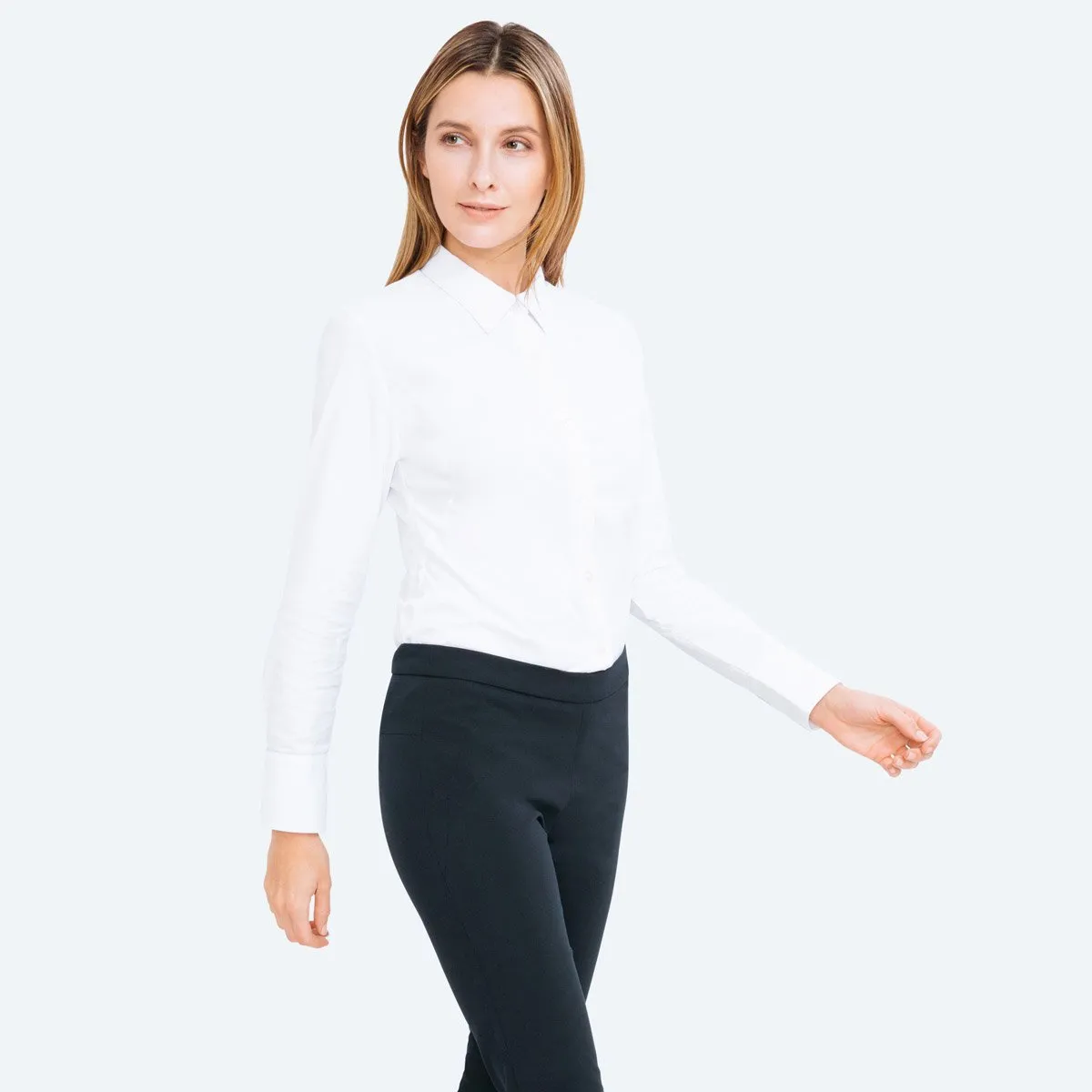 Women's Aero Dress Shirt - White