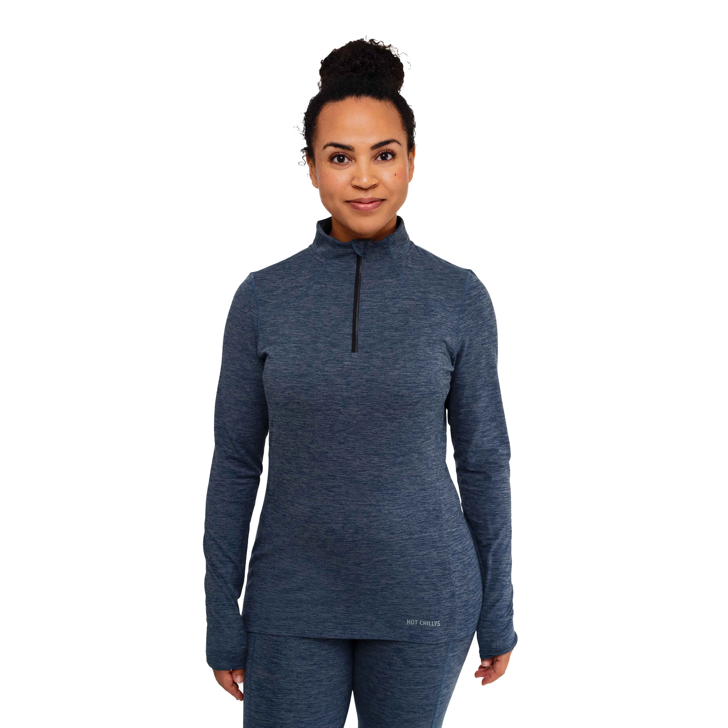 Women's Clima-Tek Zip-T - Nightfall Heather